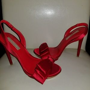 Bcbg satin sandal